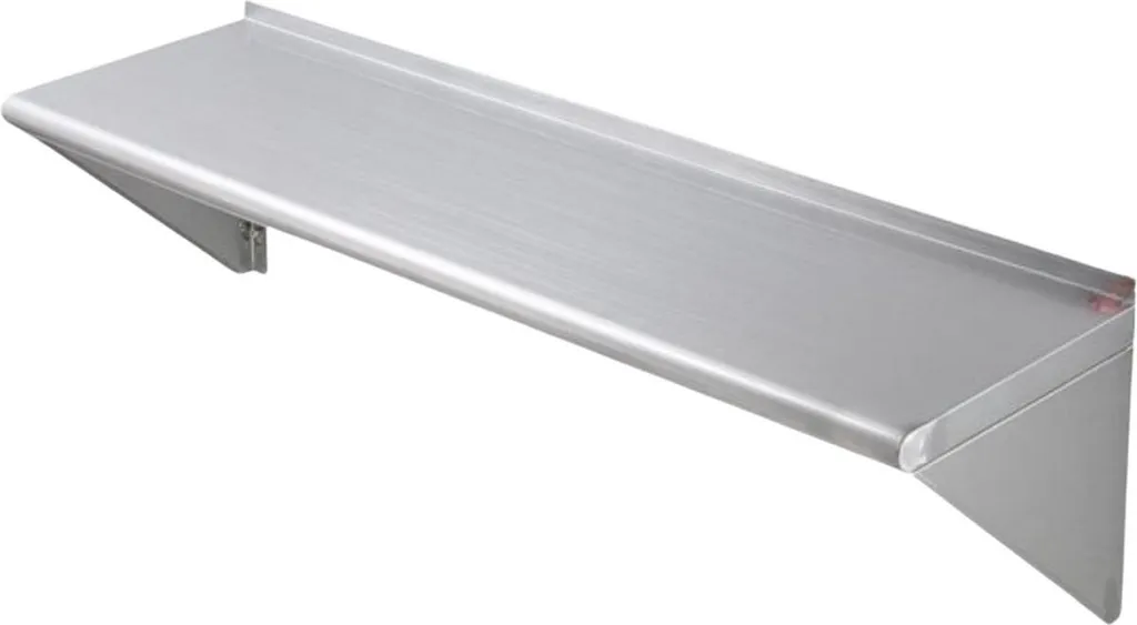 Étagère en acier inox ultra résistante 1219mm - Capacité de charge 158kg