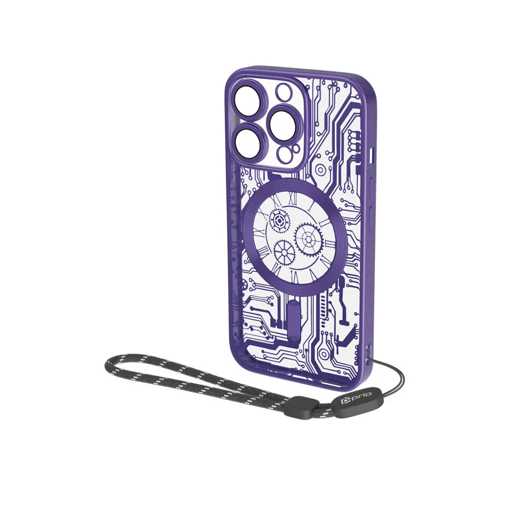 Custodia IPhone 12 Pro Con Fiori Secchi Veri, Floreale, Viola, Silicone Morbidissimo, Supporta Ricarica Wireless - 2