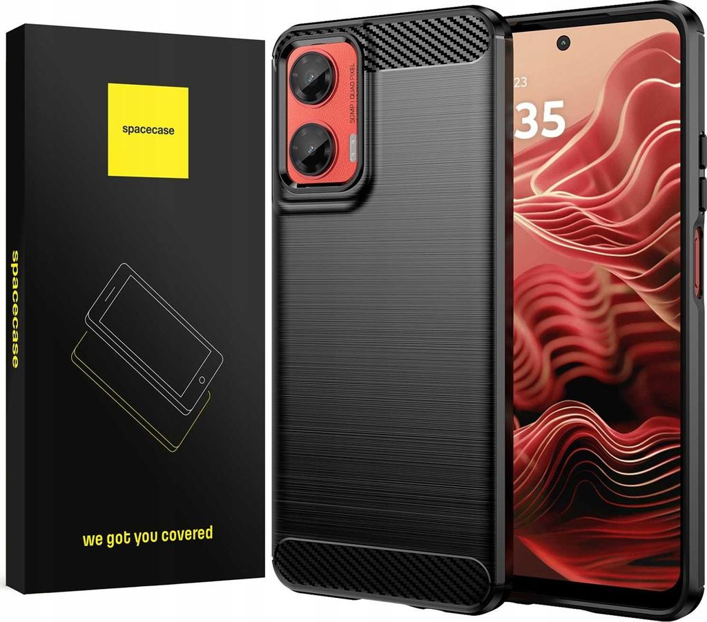 Puzdro na telefón SPACECASE Carbon pre Motorola G35 5G Obrázok produktu 