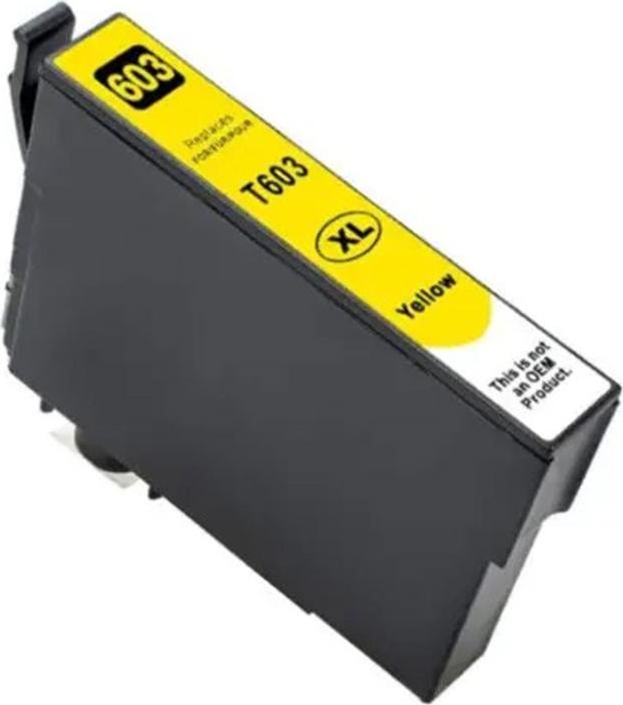 Tinteiro Compatível Epson 603XL Amarelo - T03A4/T03U4