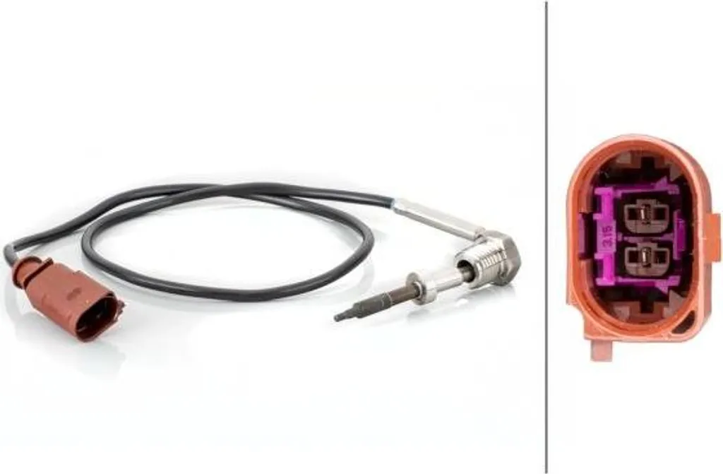 Capteur température échappement HELLA haute précision pour VW Caravelle