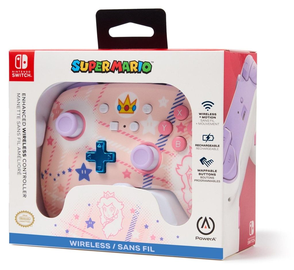 Bezdrôtový ovládač, PowerA Enhanced Wireless, Princess Obrázok produktu 