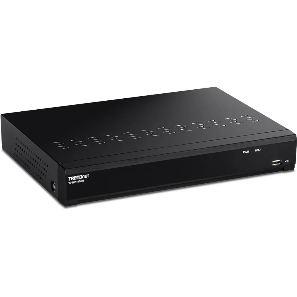 Système NVR 8 Canaux PoE+ 4K TRENDnet pour Sécuriser Maison et Bureau