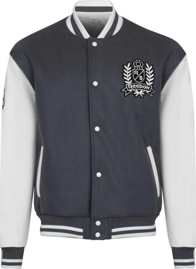 Reebok CL RES V JKT HS7142 Jacke im College-Stil mit lockerer Passform