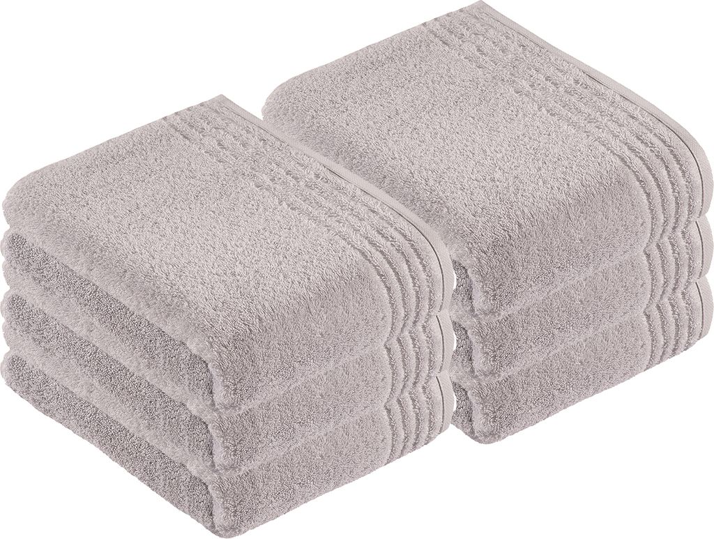 6er Pack Duschtuch Vienna Style Supersoft von der Marke Vossen 67 x 140 cm