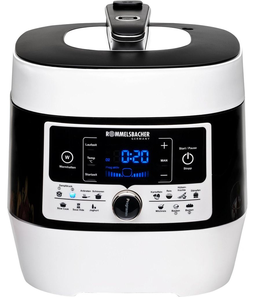 ROMMELSBACHER Cuiseur vapeur et multicuiseur 1000 W 14 Image du produit 