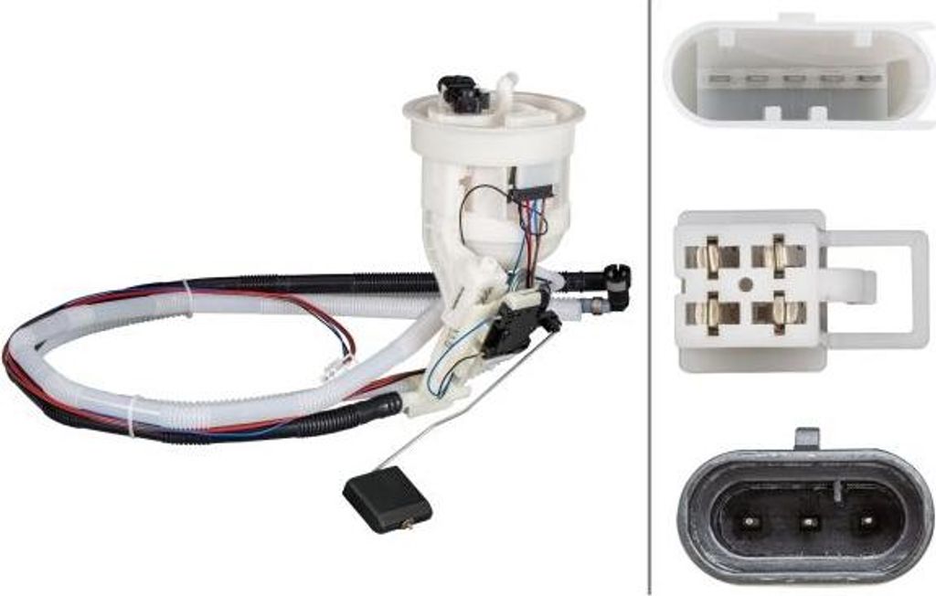 HELLA 8TF 358 146-431 Tankfüllstandsensor OE 2114701541 kompatibel mit CLS, E-Klasse