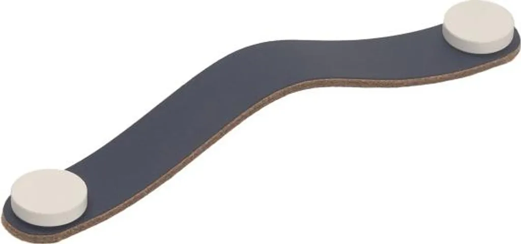 Maniglia Mobili UL24 128mm Blu e Bianco | Ferramenta Design d'Interni