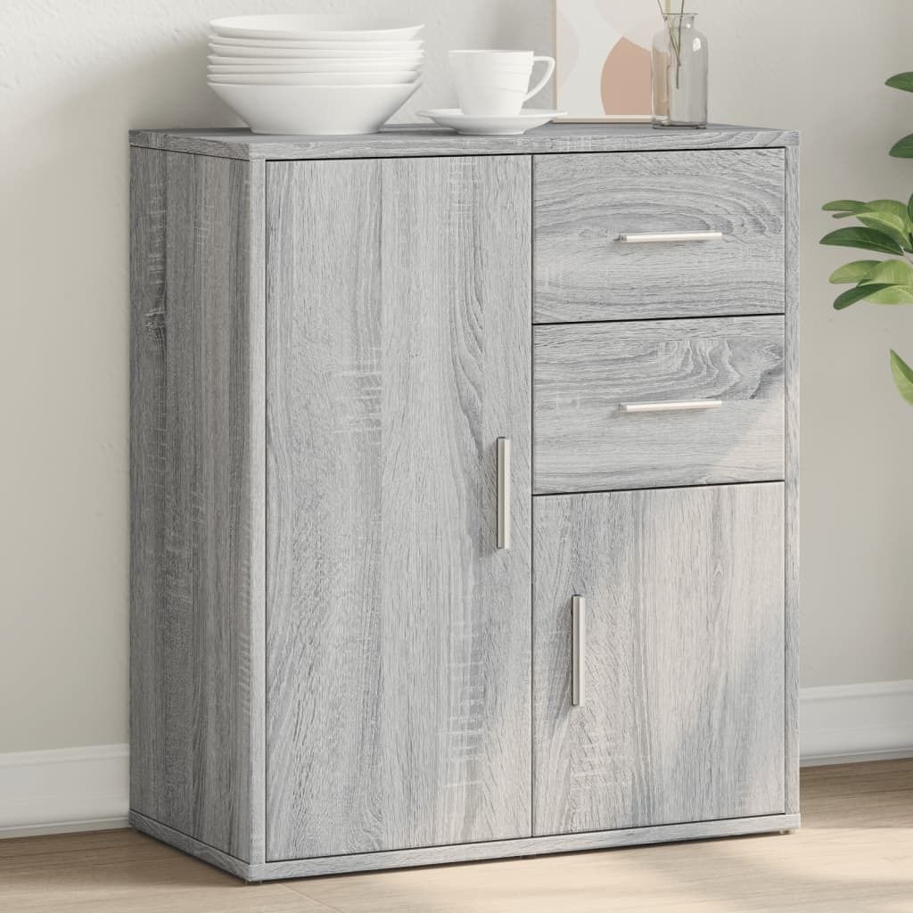 Maison Exclusive - Sideboard Grau Sonoma-Eiche 60x31x70 cm Holzwerkstoff