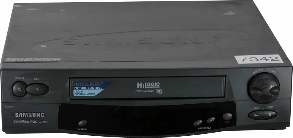 Samsung SV-215X Magnétoscope 6 Têtes avec Qualité Image Cristalline HQ