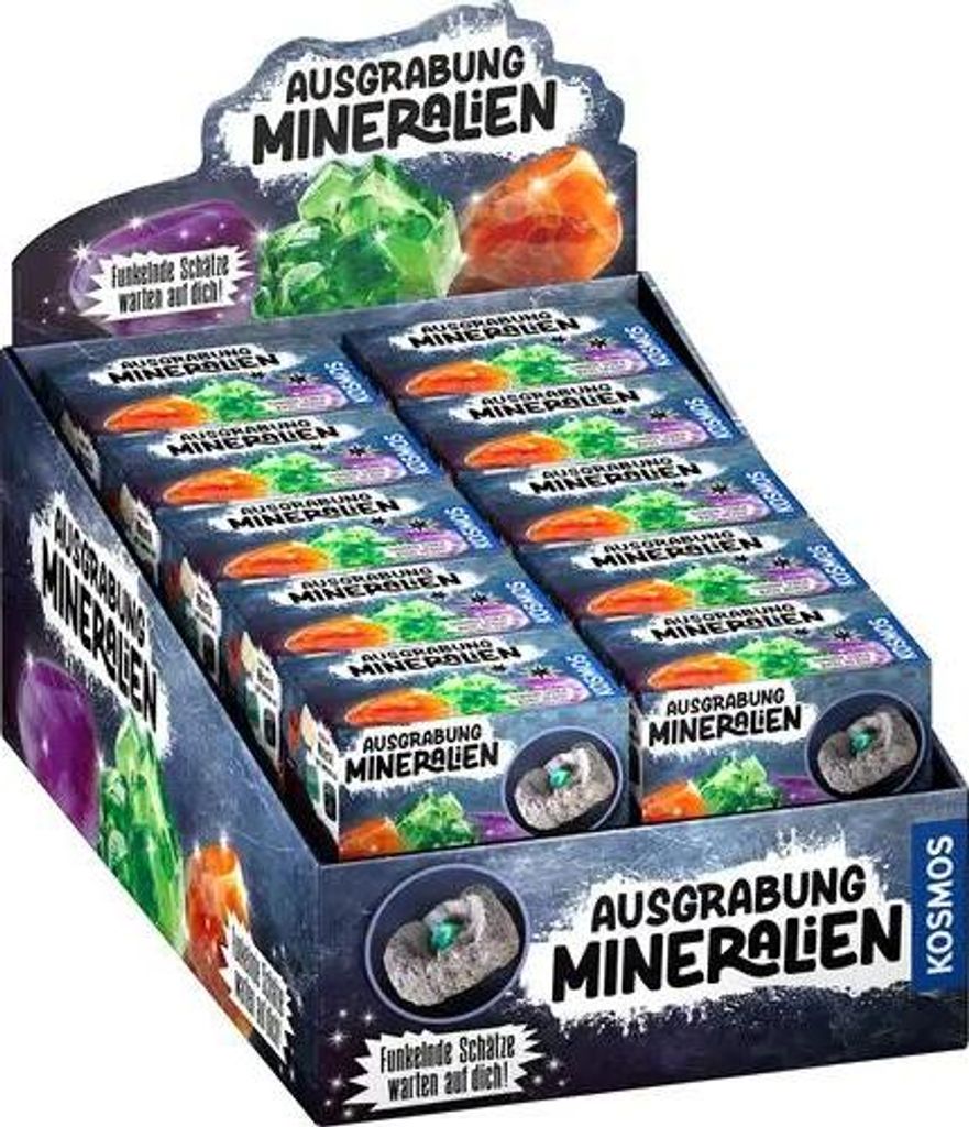 KOSMOS 601362 Ausgrabung Mineralien