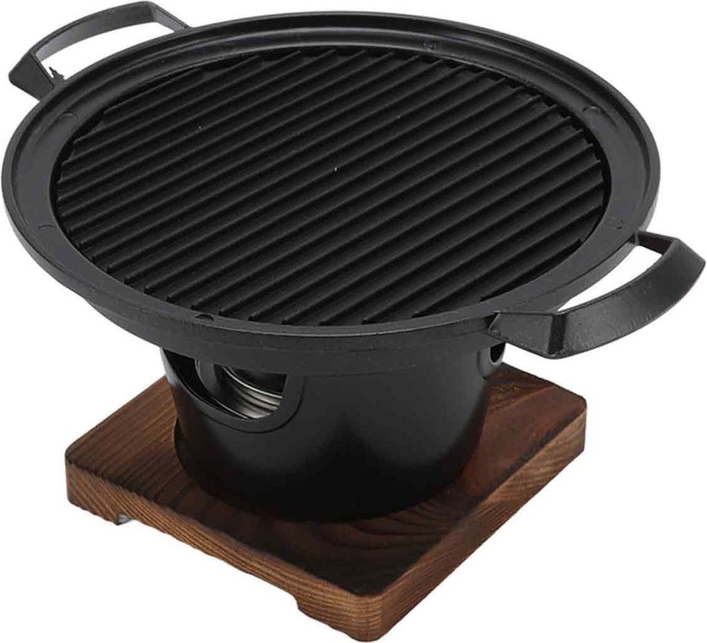 Kleiner Tischgrill, verhindert Anhaften, leicht zu reinigen, tragbarer, rauchfreier Tischgrill für eine Person zur Verwendung im Innenbereich