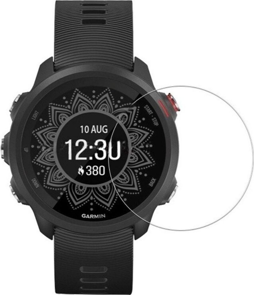 INF 2er-Pack Blendschutz Gehärtetes Glas Displayschutzfolie für Garmin 235