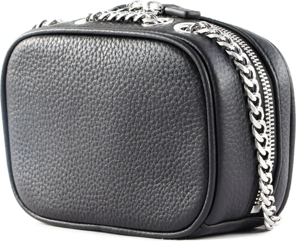 Sac carré Lacoste noir : la solution pour ranger vos essentiels - 4