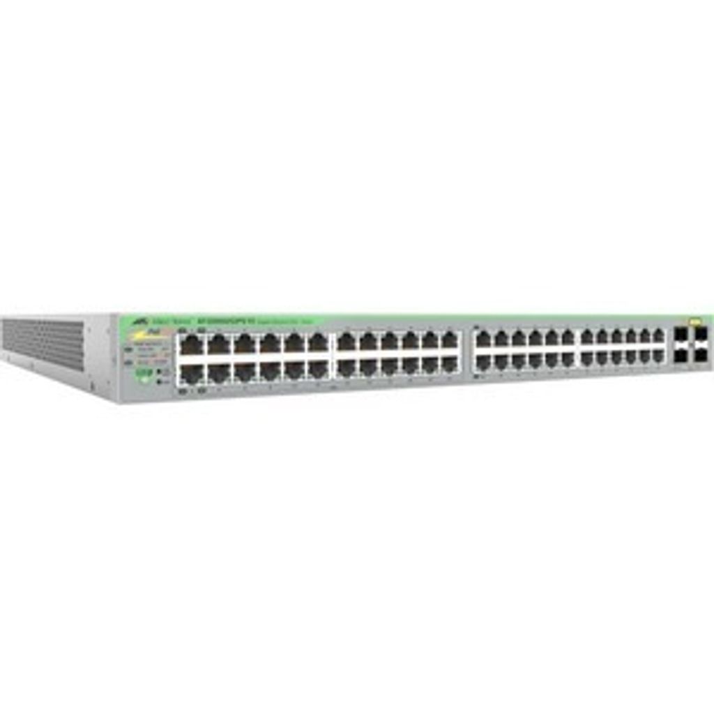 Allied Telesis AT-GS950/52PS V2-50 Managed L2 Netzwerk Switch 48 PoE Ports Grau
