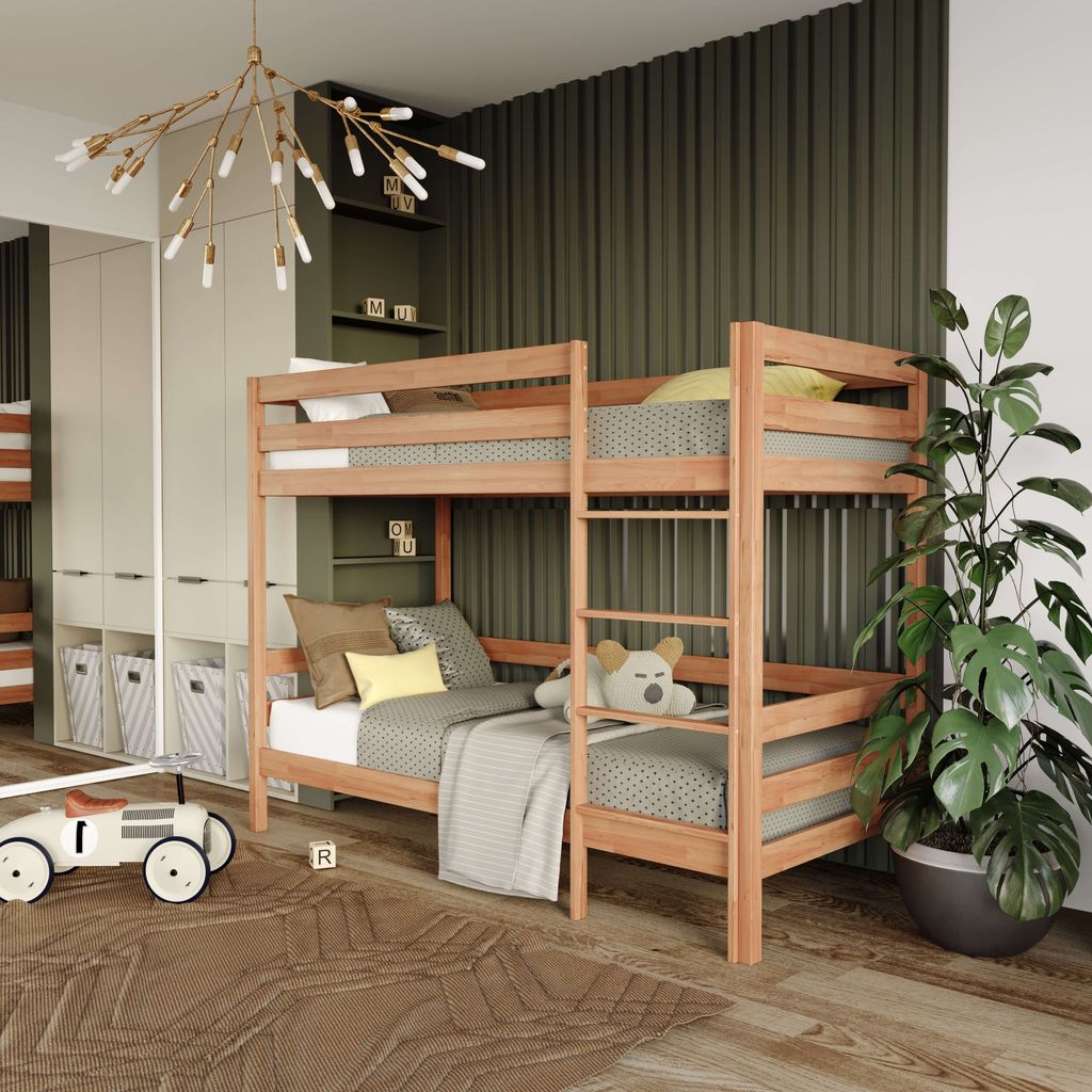 Krok Wood Etagenbett Kinderbett Doppelbett Jugendbett Produktbild 