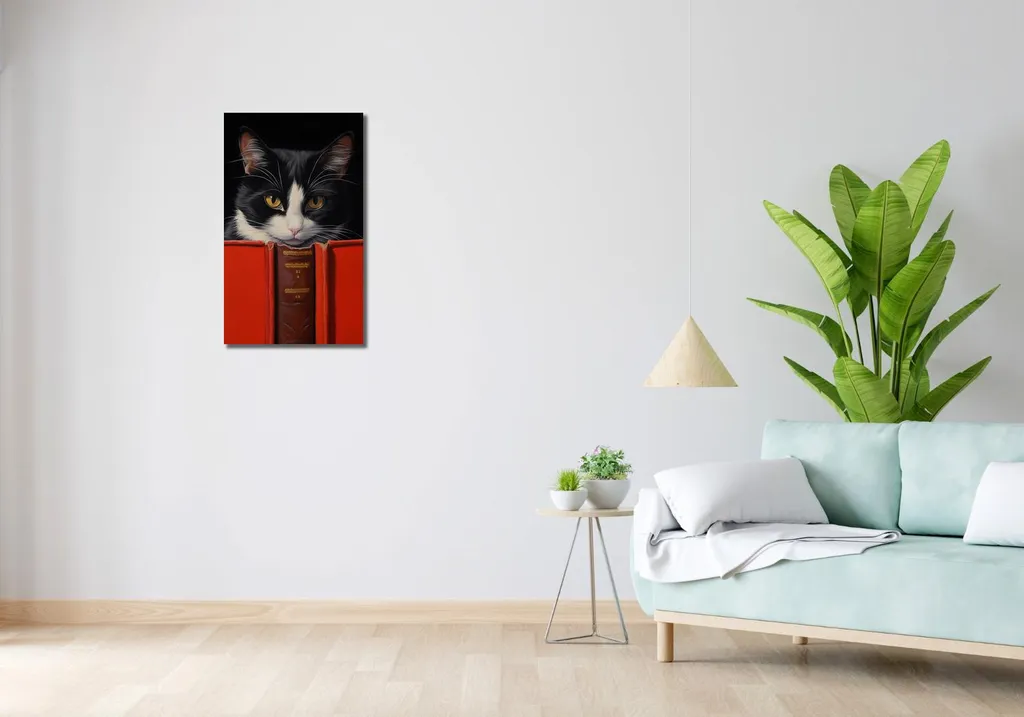 Affiche Murale Chats Élèves 40x70 cm - Décoration Murale École et Chat - 2