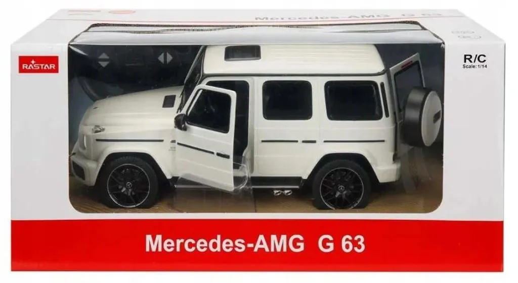Véhicule radiocommandé Mercedes G63 Rastar 1/14 avec phares à LED