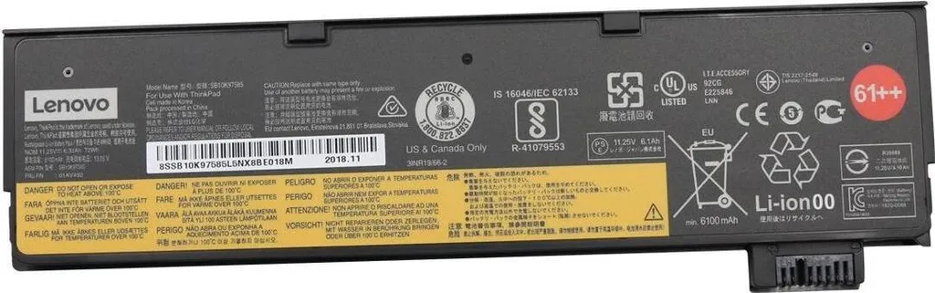 Batterie PC Portable Lenovo 01AV492 - Idéal pour Travail Nomade