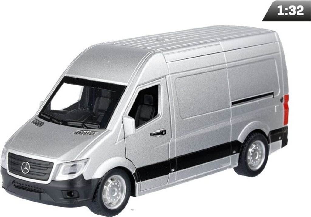 Modell 1:32, Mercedes-Benz Sprinter, silber Produktbild 1