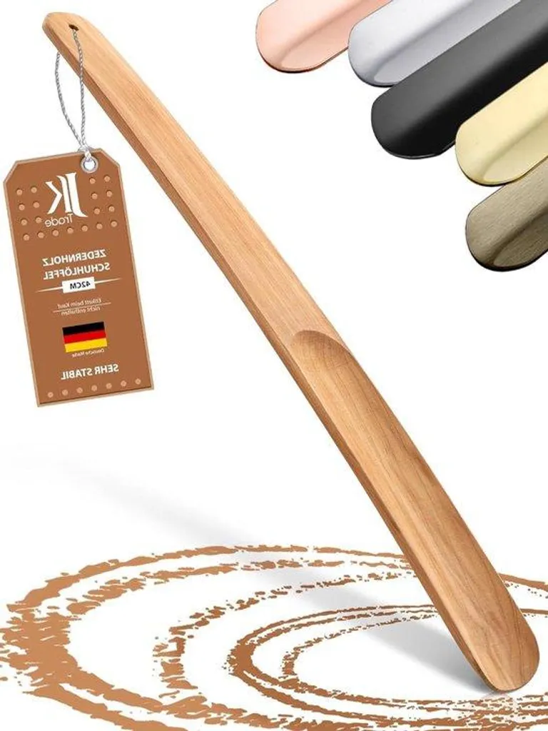 Cuillère Longue 42 cm pour Confiture et Marmite en Bois de Qualité