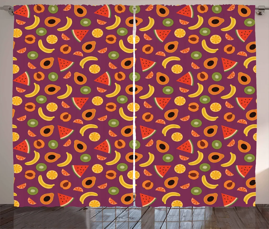 Tenda Universale ABAKUHAUS 280x245 cm: Tessuto Tropicale Multicolore