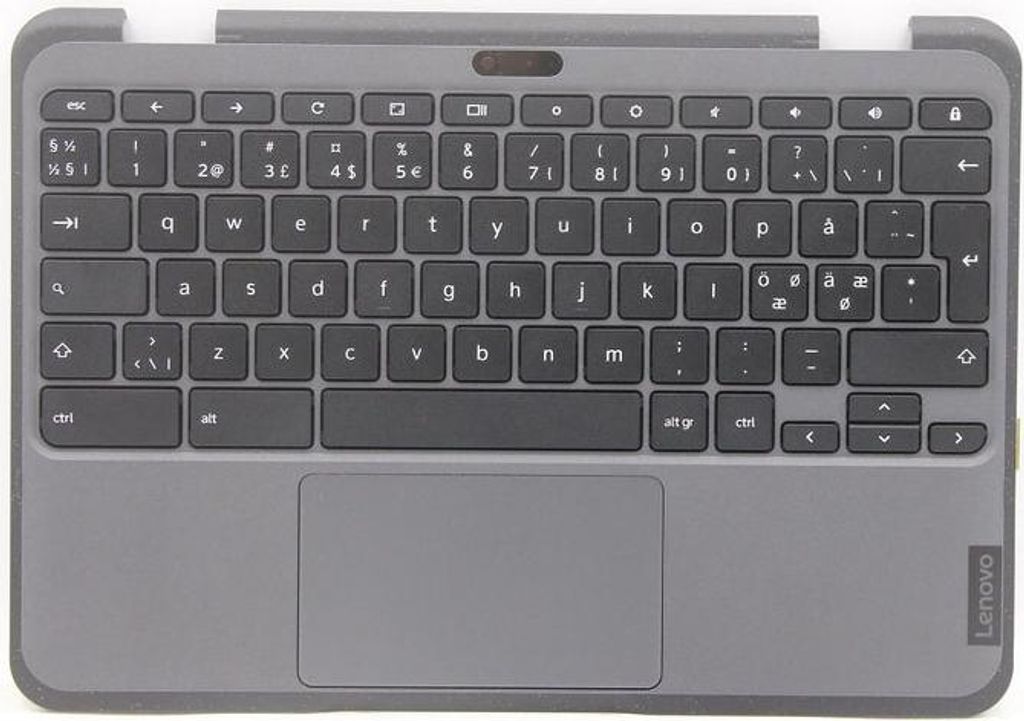 Lenovo Mechanische Baugruppe FRU Cc LTE WFC mit Touchpad & Tastatur ohne Hintergrundbeleuchtung Nordic
