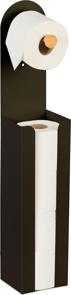Relaxdays Toilettenpapierhalter freistehend, HxBxT: ca. Produktbild 