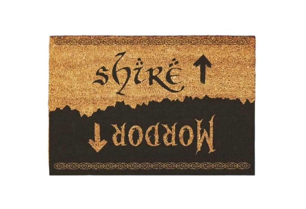 MORDOR SHIRE Fußmatte, Geschenk für einen Herr-der-Ringe-Fan