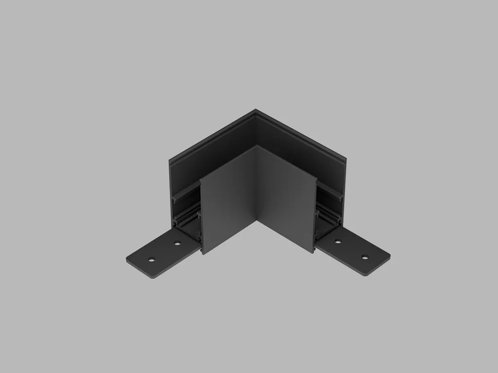 Rail magnétique LED2 MAG CORNER-H B DALI Noir gradable haute qualité