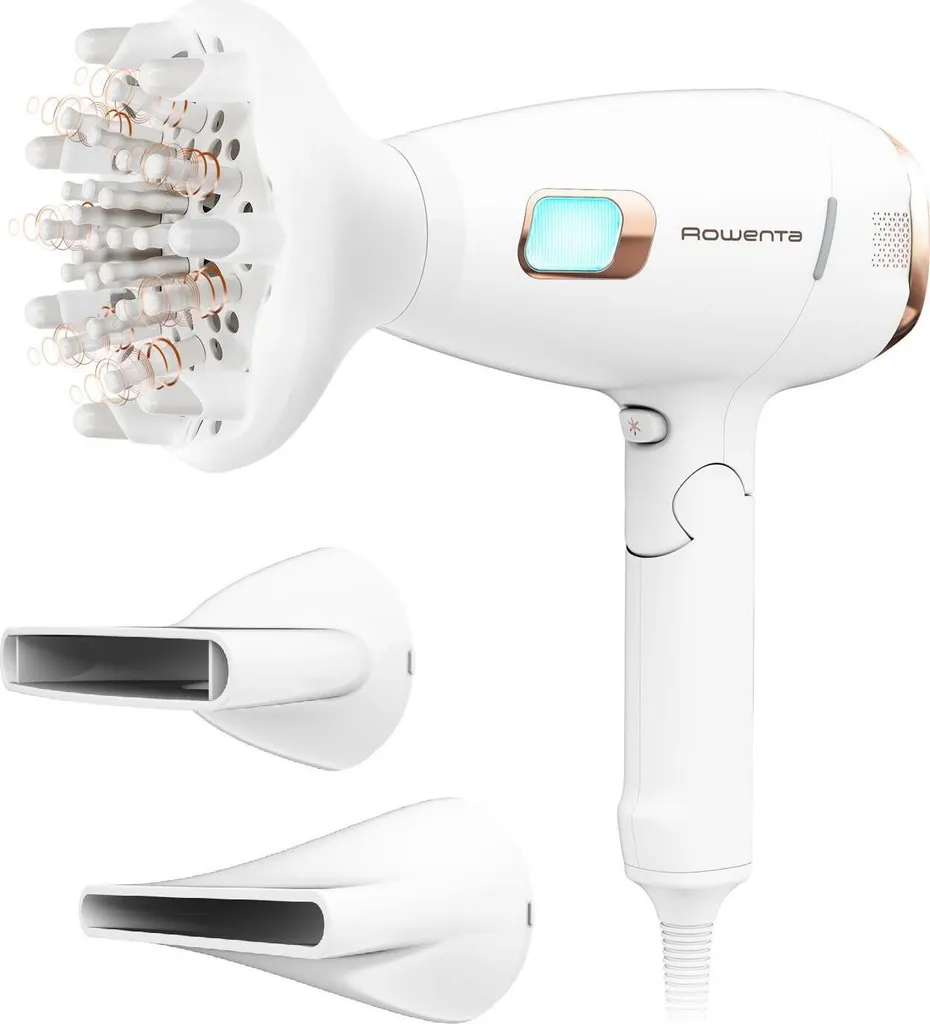 Sèche-cheveux Ionique Rowenta CV9240 avec Masseur Cuir Chevelu 2200W