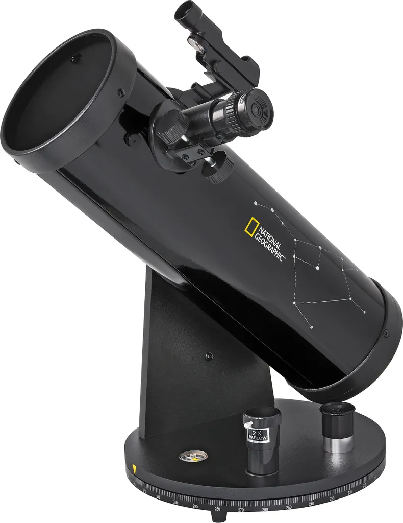 Télescope National Geographic 114/500 compact pour débutants passionnés