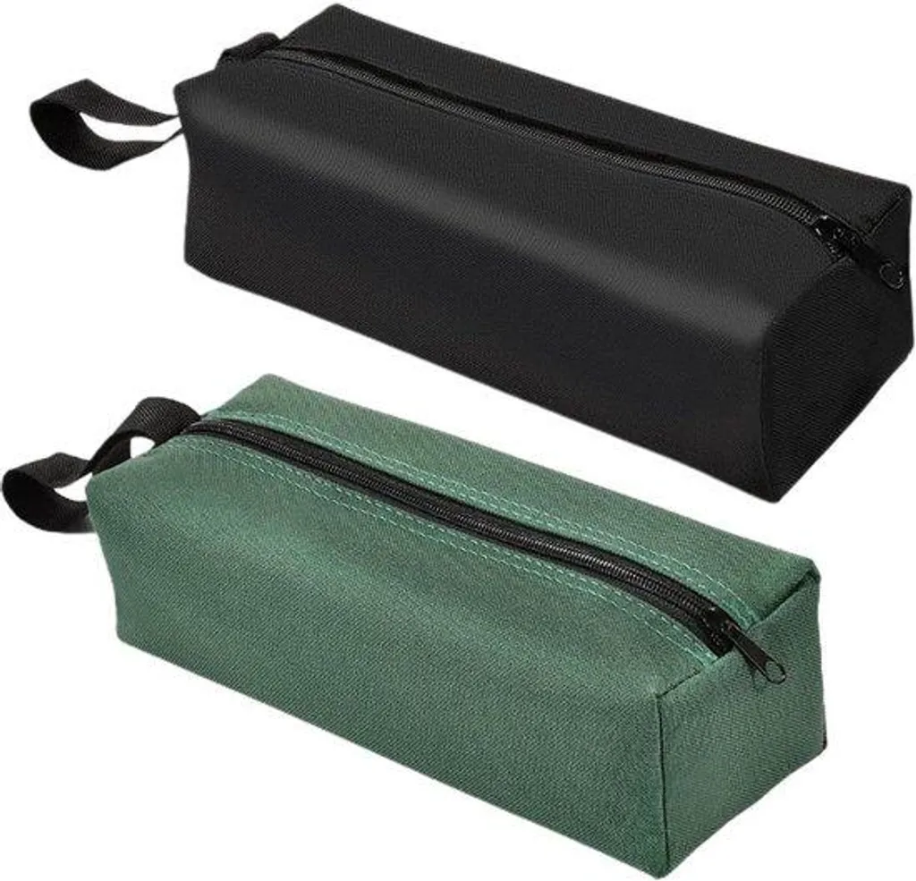 Sac à outils à fermeture éclair Lot de 2 Pochette de rangement robuste