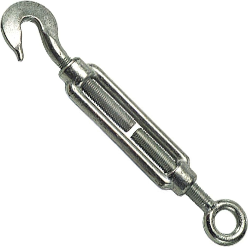 Verzinkte Spannhaken M 12 mm. 1/2" für den Hausgebrauch.