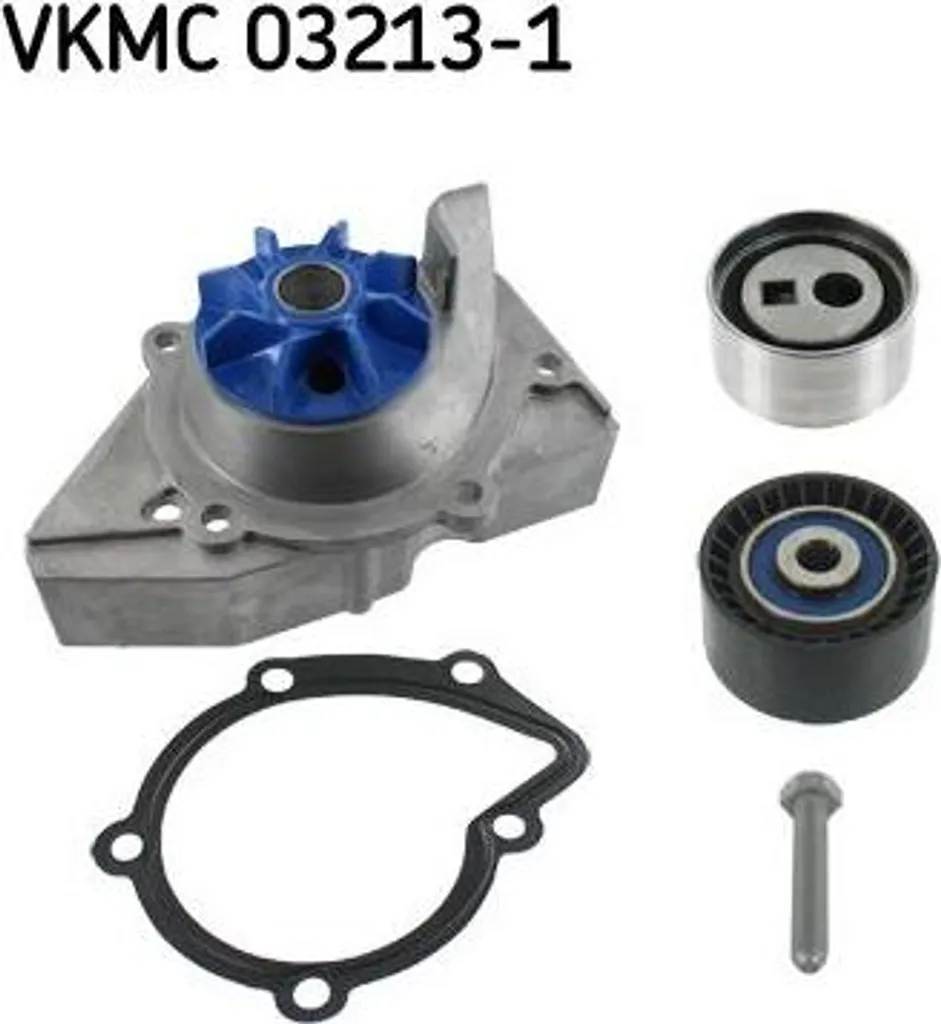 Kit Pompe à eau SKF VKMC 03213-1 et courroies pour Xantia et 406