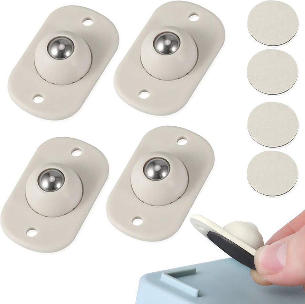 Verk 01811 Univerzální samolepící kolečka na nábytek Obrázek produktu 1