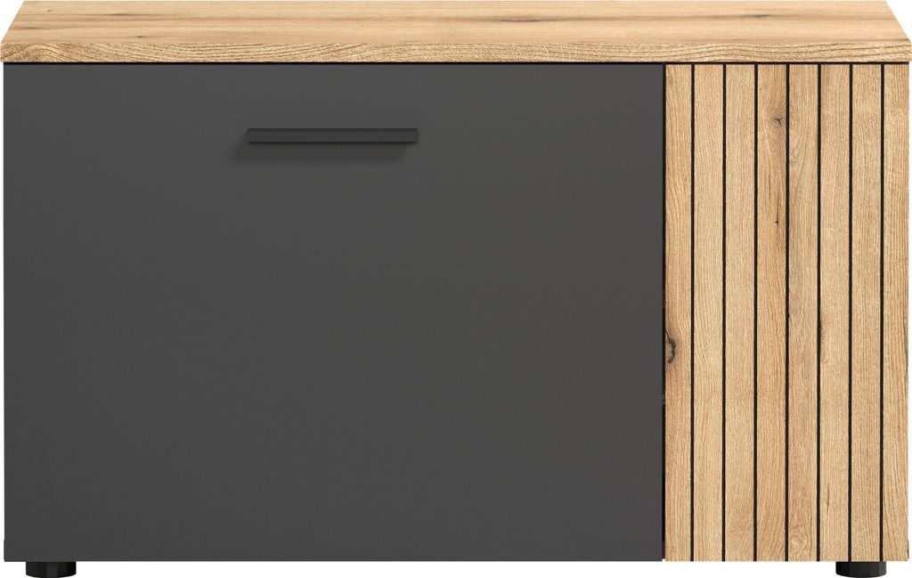 trendteam Garderobe Esteban Stauraum-Sitzbank, Anthrazit Produktbild 
