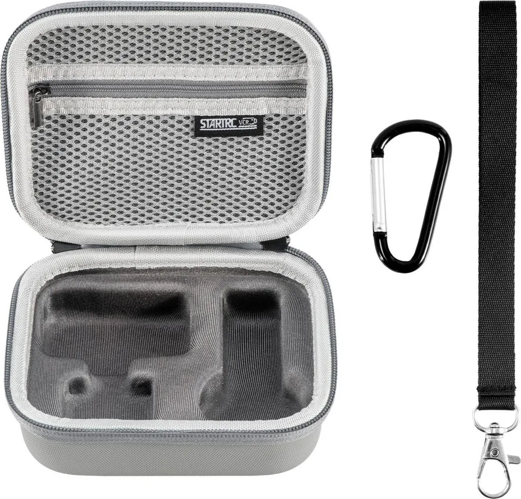 INF Custodia per Insta360 GoUltra - Borsa protettiva portatile in PU