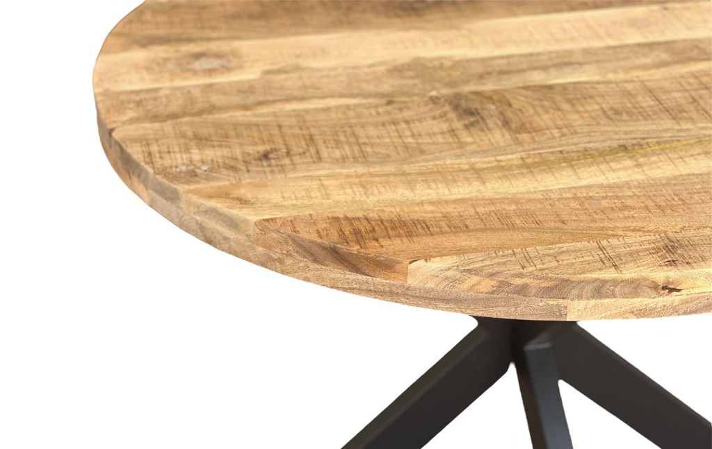 Wehl - Mango Wooden Round Dining Table Produktbild 4