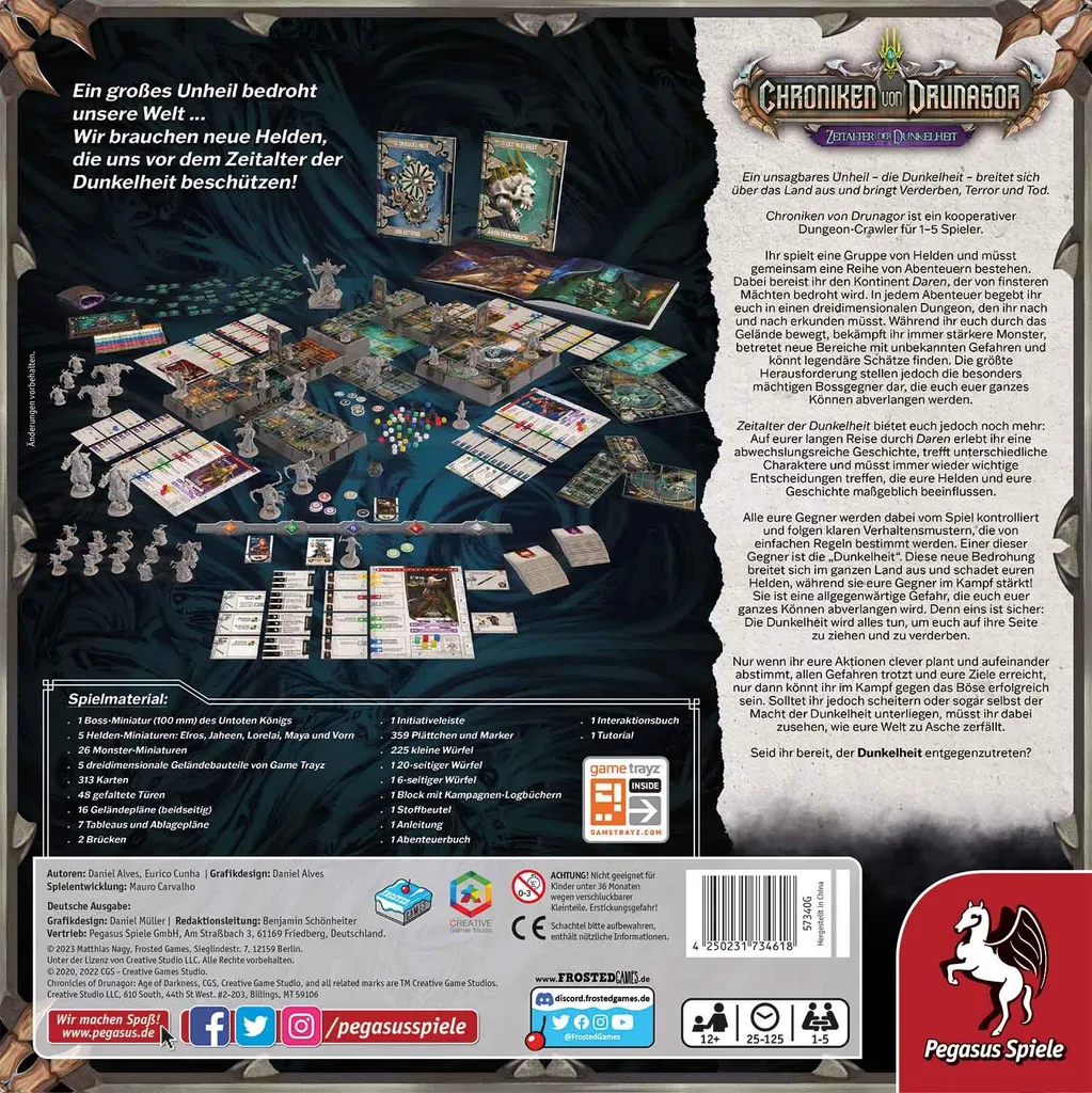 Chroniques de Drunagor Jeu de Base - Version Française Intégrale RPG