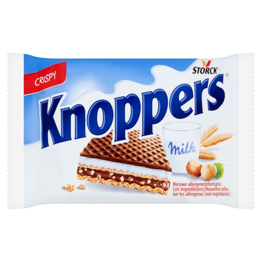 Wafel Knoppers z kremem mlecznym i orzechami 25 g Produktbild 
