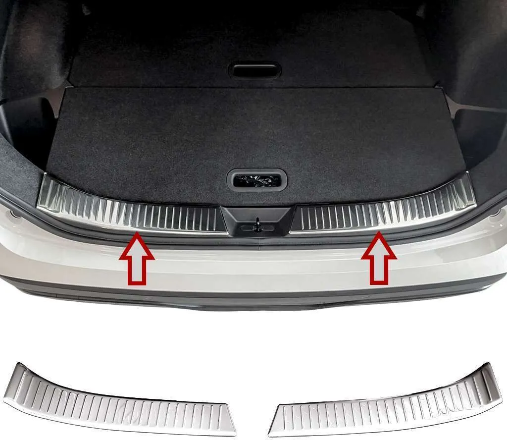 Baguette de protection de coffre en inox pour Qashqai 2022