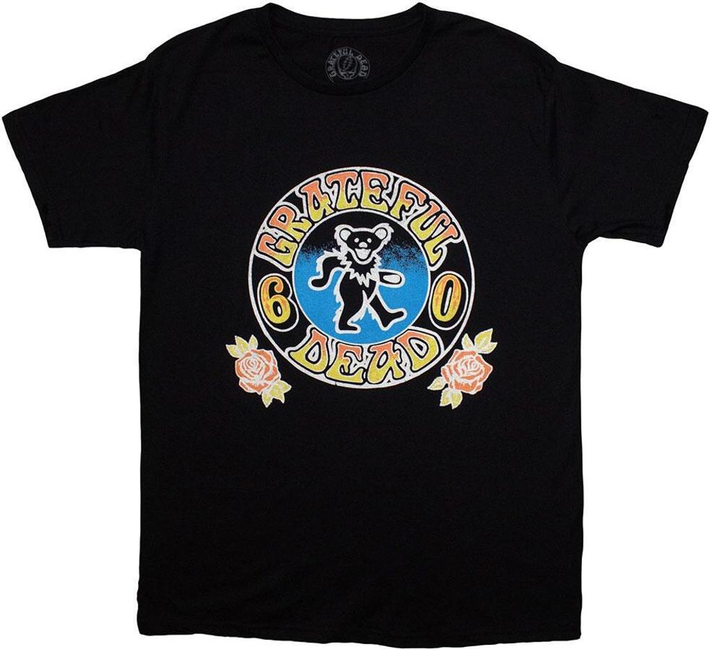 Grateful Dead - T-Shirt für Herren/Damen Uni RO13114 (L) (Schwarz)