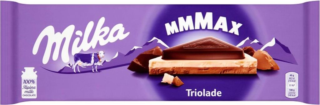 Milka Triolade mléčná čokoláda 280 G Obrázek produktu 
