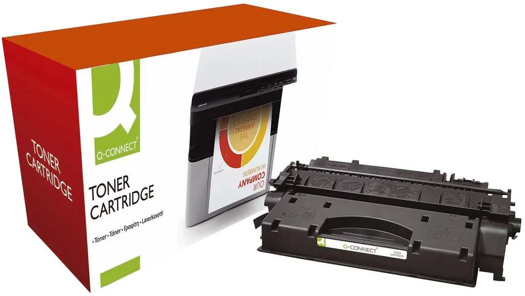 Toner laser noir Q-Connect KF14572 pour imprimantes haute performance