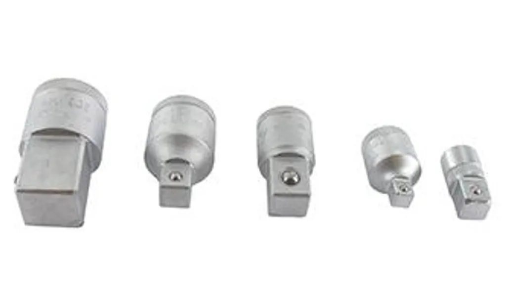 Set de 5 adaptateurs de douilles acier Cr-V réducteurs augmenteurs