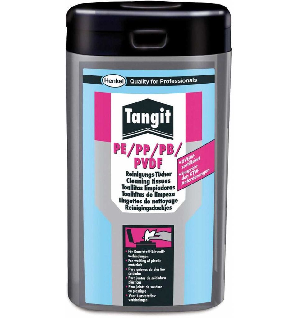 Tangit PE/PP Reinigungs- Tücher (Box a 100 Stück)