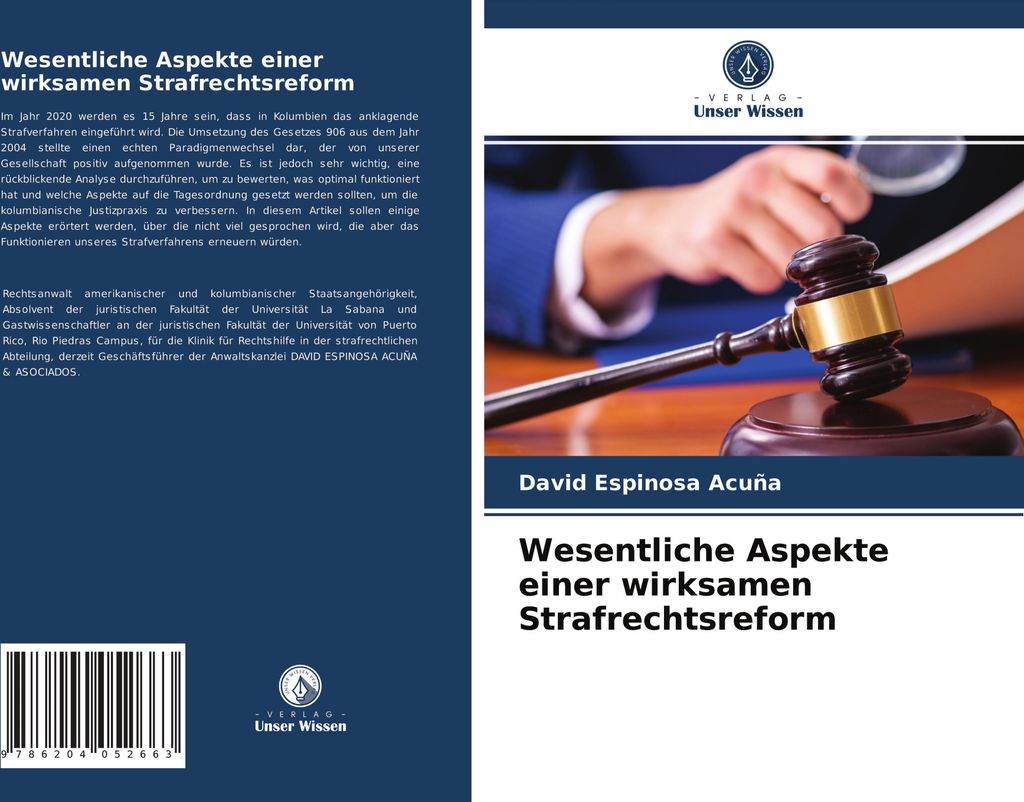 Wesentliche Aspekte einer wirksamen Strafrechtsreform
