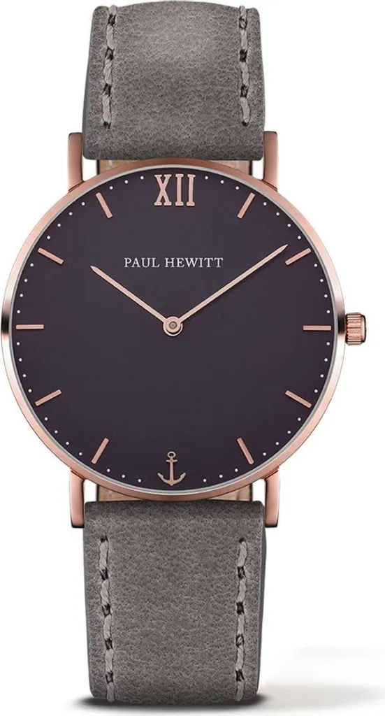 Montre Paul Hewitt phsarstb13s avec verre saphir et bracelet maille argent
