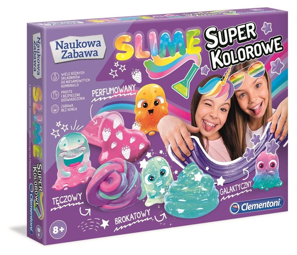 Clementoni Science Fun Super Coloratissimo Slime 50636 Immagine del prodotto 